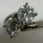 ダイヤモンド　1.19ct　1.07ct